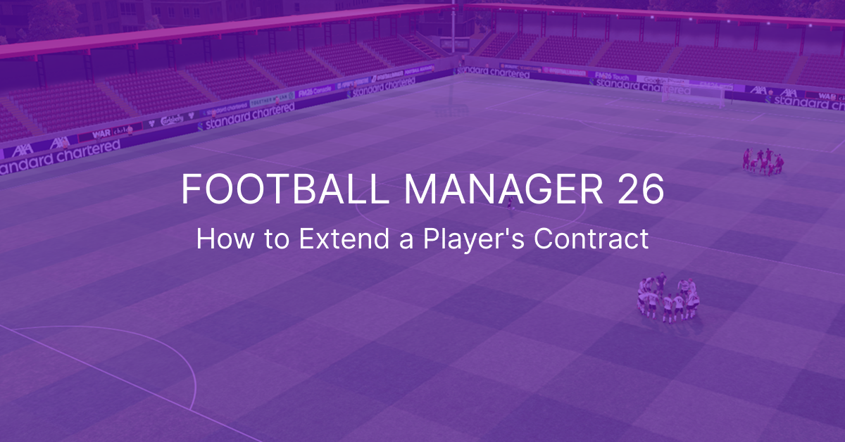 How to Extend a Player's Contract in Football Manager Image